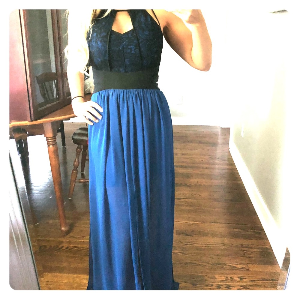 BCBGeneration Strappy Maxi Dress